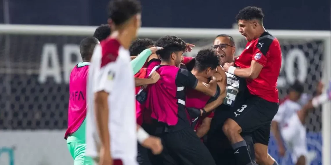 منتخب مصر يفوز على المغرب بثنائية ويتأهل لنصف النهائي بكأس العرب للشباب