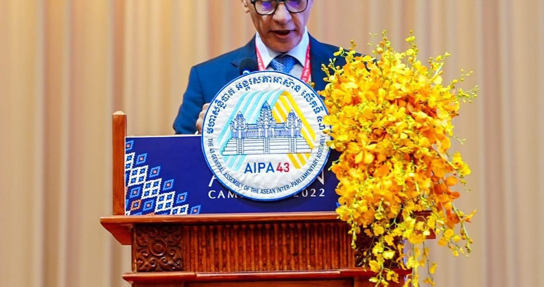 الطالبي في أشغال الدورة (43) للجمعية البرلمانية لرابطة دول جنوب شرق آسيا