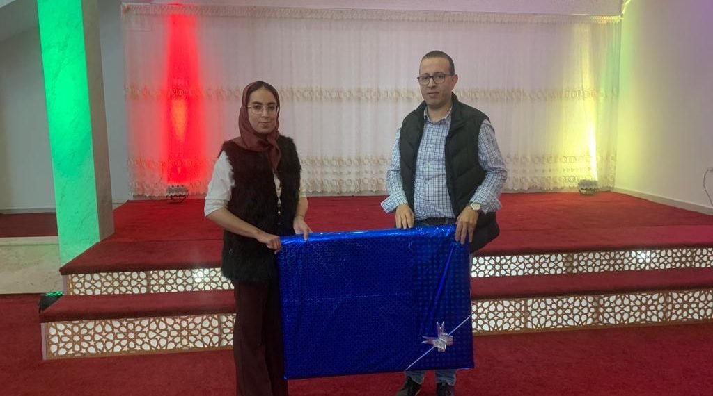 تكريم  مستحق لمريم السملالي رئيسة السابقة لوكالة الخدمات آيت باها