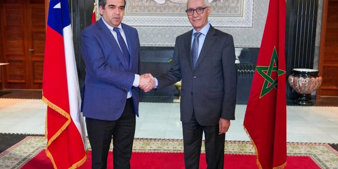 الطالبي ينوه بالموقف الثابت لجمهورية الشيلي من قضية الوحدة الترابية