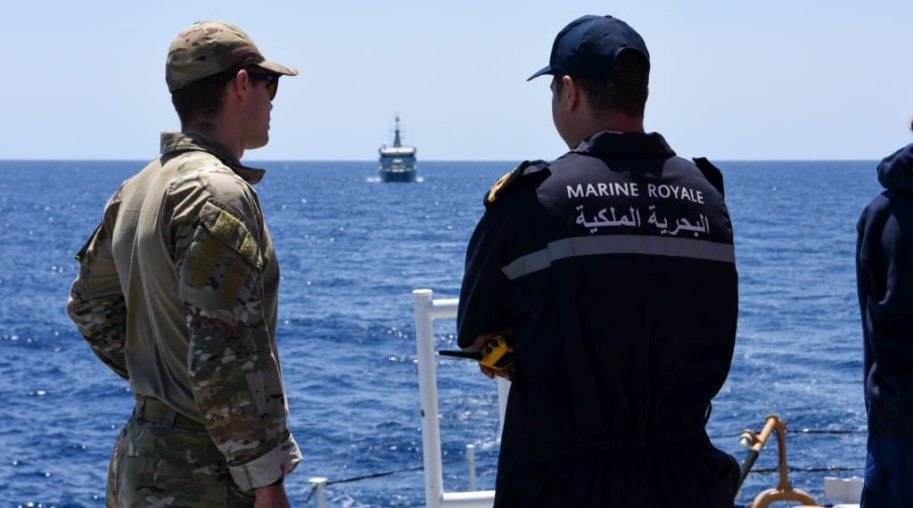 حباط محاولة تهريب 3.5 أطنان من المخدرات بفضل الرادار البحري الملكي