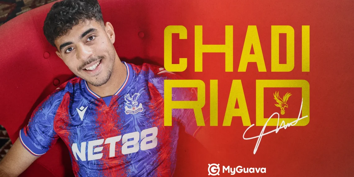 نادي كريستال بالاس يتعاقد مع المغربي شادي رياض حتى 2029