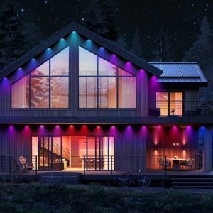مراجعة الأضواء الخارجية الدائمة LIFX: إضاءة فاخرة في الأفاريز