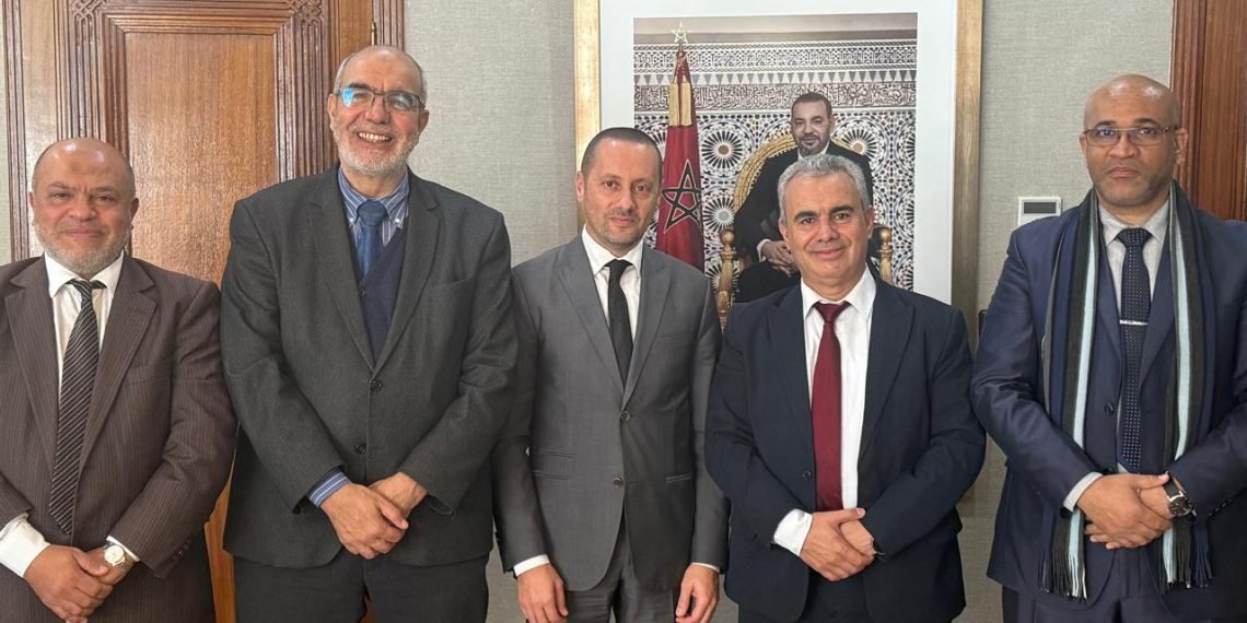 وفد قيادة الاتحاد الوطني للشغل بالمغرب يلتقي وزير الصحة والحماية الاجتماعية لمناقشة ملفات القطاع الصحي والحماية الاجتماعية